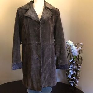 Bagatelle brown suede coat